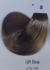 تصویر رنگ مو ریتونREYTON 8بلوند روشن RETON