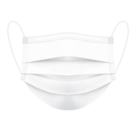 تصویر ماسک تنفسی سه لایه ملت بلون بسته 50 عددی 