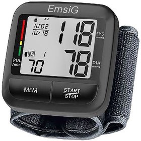 تصویر فشارسنج دیجیتال مچی امسیگ مدل BW25 ا Emsig BW25 blood pressure monitor Emsig BW25 blood pressure monitor