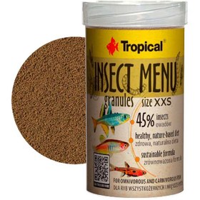 تصویر غذا ماهی حشرات تروپیکال Insect Menu XXS Tropical 