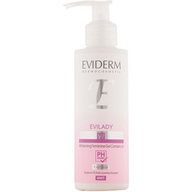 تصویر اویدرم ژل بهداشتی روشن کننده بانوان اوی لیدی حاوی LA بزرگسال 150ML EVIDERM EVILADY WHITENING FEMININE GEL CONTAIN LA ADULT 150ML