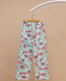 تصویر شلوار بگ FLOWERS NZDE 