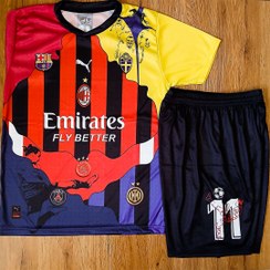 تصویر کیت فوتبالی منتخب زلاتان ابراهیموویچ ست پنج گانه 