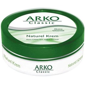 تصویر کرم مرطوب کننده آرکو مدل کلاسیک 150 میل Arko Classic Natural Cream  150 ml