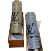 تصویر ماگ نگین دار مدل لویی ویتون 