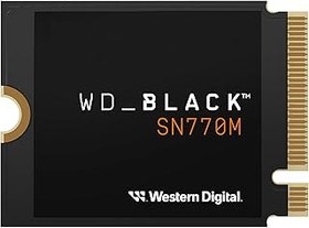 تصویر wd_black 2tb sn770m nvme ssd m.2 2230 ، سرعت 5000 مگابایت در ثانیه خوانده شده 4000 مگابایت در ثانیه ، سازگار با asus rog ally ، deck steam ، pcs ultrathin -wdbdnh0020bbk-wrsn WD_BLACK 2TB SN770M NVMe SSD M.2 2230,speeds of upto 5,000 MB/s Read 4,000 MB/s Write, compatible with ASUS ROG Ally,Steam Deck,Ultrathin PCs -WDBDNH0020BBK-WRSN