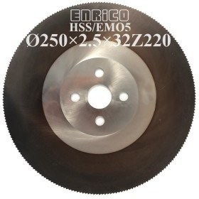 تصویر تیغ اره آبصابونی استیل بر انریکو Z=220 275*2/0*32 Circular Saw Blades 275*2/0*32*220