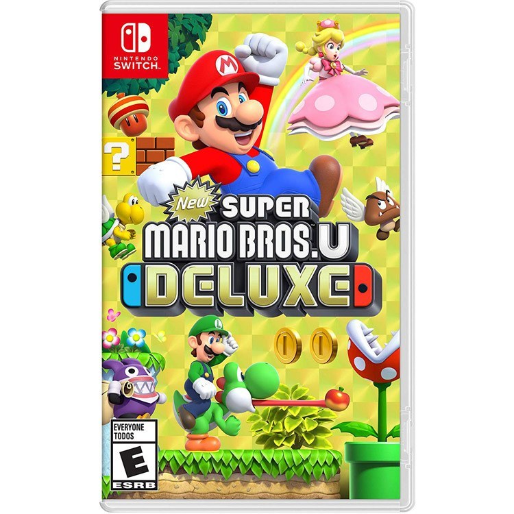 Nintendo switch with mario on sale deluxe