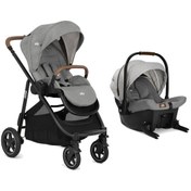 تصویر ست کالسکه و کریر ورساترکس جویی طوسی VERSATRAX by JOIE & Sprint 