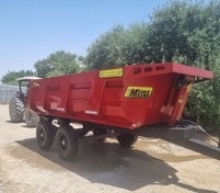 تصویر تریلر طرح مارال مسنا ظرفیت ۴تا۱۰ تن Maral model - Mesna trailer with a capacity of 4 to 10 tons