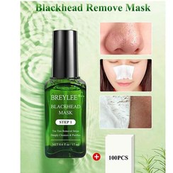 تصویر چسب جوش سر سیاه بینی بریلی 17 میل BREYLEE BLACKHEAD MASK STEP 1