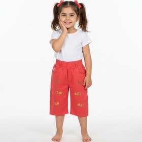 تصویر شلوارک دخترانه مدل پولکی کد 264 