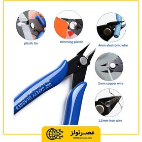 تصویر کف چین 5 اینچ یاکسون مدل Yx-109 Yaxun Yx-109 cutter plier