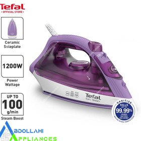 تصویر اتو بخار تفال مدل fv1953 tefal Steam Ironing Model fv1953