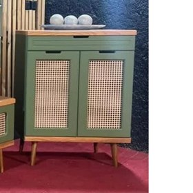 تصویر جا کفشی MDF حصیری 