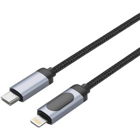 تصویر کابل تبدیل USB-C به لایتنینگ سیکنای مدل SX-16 طول 1متر 