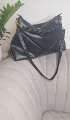 تصویر کیف مجلسی زنانه چرم مدل شل 