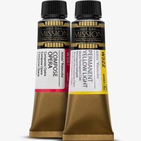 تصویر آبرنگ میشن تک رنگ (۱۵ میل) 