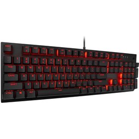 تصویر کیبورد گیمینگ باسیم کورسیر مدل K60 Pro Red LED Corsair K60 Pro Red LED Mechanical Wired Gaming Keyboard