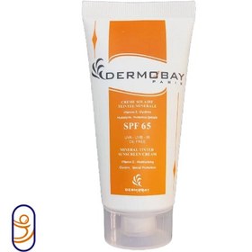 تصویر کرم ضدآفتاب فاقد چربی رنگی مینرال SPF60 درموبای 