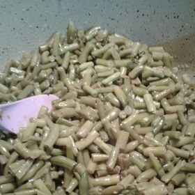 تصویر لوبیا سبز آماده مصرف خانگی 