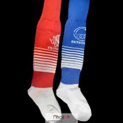 تصویر جوراب ساق پا فوتبالی طرح استقلال و پرسپولیس پسرانه سایز ۳۵ تا ۴۰ کد VM391 