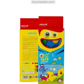 تصویر آبرنگ 12 رنگ آریا کد5003 