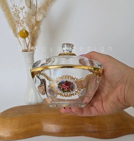 تصویر قندان ونا گلدار 