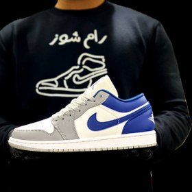 تصویر کتونی نایک جردن 1 مدل Air jordan 1 low true love 