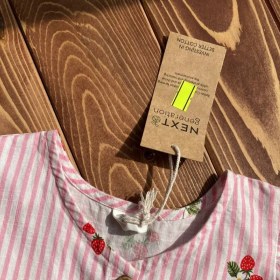 تصویر پیراهن توتفرنگی 