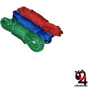 تصویر طناب پلاستيک 20 متری نمره 8 