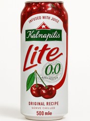 تصویر آبجو کالناپیلیس با طعم آلبالو (بدون الکل) 500 میل kalnapilis lite 