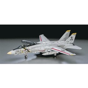 تصویر ماکت مردانه و زنانه ترازو E14 544 1/72، F-14a Tomcat F.S.، کیت مدل پلاستیکی هواپیمای جنگنده Hasegawa 