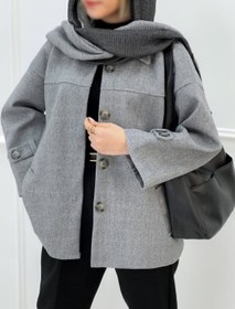 تصویر شکت فوتر مدل نیلو - خاکی / فری سایز ۳۸_۴۶ 