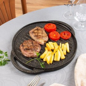 تصویر تابه چدنی گیریل گرد ریور کد8681 