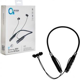 تصویر هندزفری بلوتوثی گردنی اکسیژن مدل OXYGEN E7 OXYGEN WIRELESS STEREO EARPHONE E7