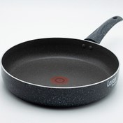 تصویر تابه تک دسته سایز 26 لاوان مدل ترمو تیتان طوسی 