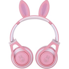 تصویر هدفون بلوتوثی رم خور Rabbit Ear KE-11 Rabbit Ear KE-11 Bluetooth Headset