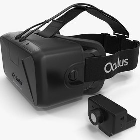 تصویر هدست واقعیت مجازی آکولوس Oculus DK2 