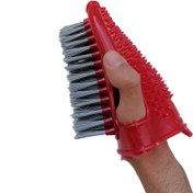 تصویر برس بدن اسب ماساژور دار دو طرفه هوسپا 