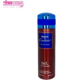 تصویر اسپری خوشبو کننده بیو استار مدل Pasha Cartier حجم 200ml 