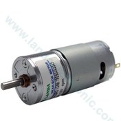 تصویر موتور گیربکس دار 12 ولت 454 دور ZGA28 ZGA28 12V 454Rpm