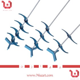 تصویر تیغه همزن خردکن استیل 