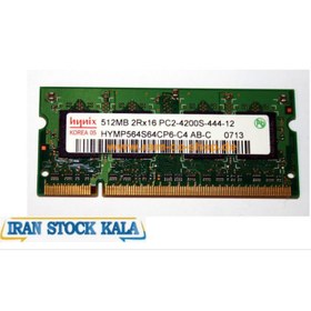 تصویر رم لپ تاپ هاینیکس مدل ddr2-4200 MHz ظرفیت 512 مگابایت 