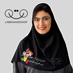 تصویر مقنعه چاپی 58 