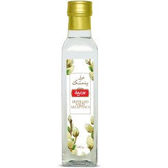 تصویر عرق " بید مشک " سمیه - ( بطری شیشه ای ) پاستوریزه، تهیه شده به روش تقطیر با بخار آب ( 240 میلی لیتر ) 