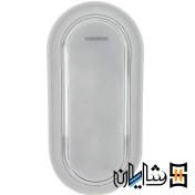 تصویر پنل 25 وات تونلی بیضی دو دیفیوزر نمانور 25w oval tunnel panel with 2 Namanor diffusers