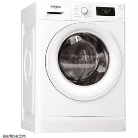 تصویر ماشین لباسشویی ویرپول 8 کیلویی Whirlpool FWG81283W Whirlpool FWG81283W Washing Machine 8kg