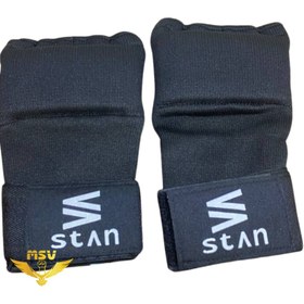 تصویر باند بوکس دستکشی اِستَن (Stan) مشکی سایز مدیوم فری سایز 