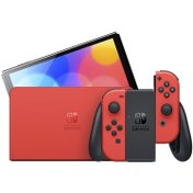 تصویر کنسول بازی Nintendo Switch OLED Mario Red 
